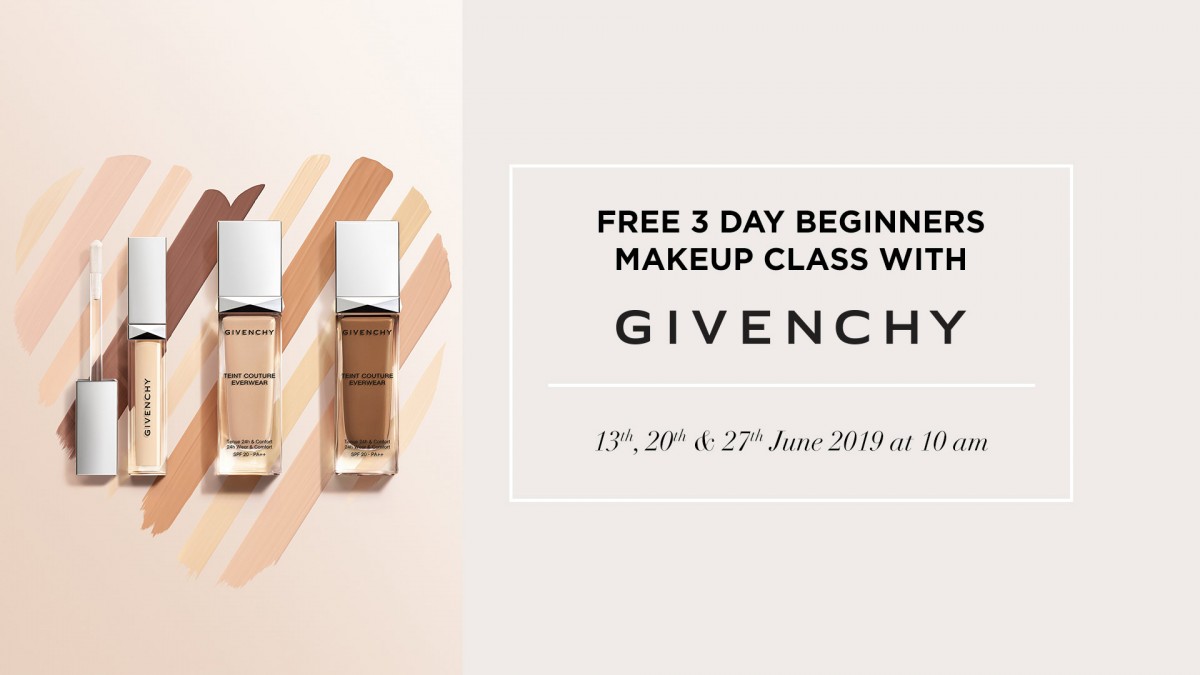 Givenchy’s Beginners Makeup Class