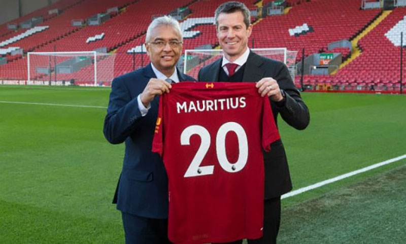 LIVERPOOL FC LAUNCHES GLOBAL PARTNERSHIP WITH MAURITIUS