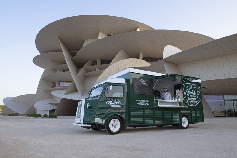 RALPH’S COFFEE TRUCK MAKES ITS DEBUT IN DOHA