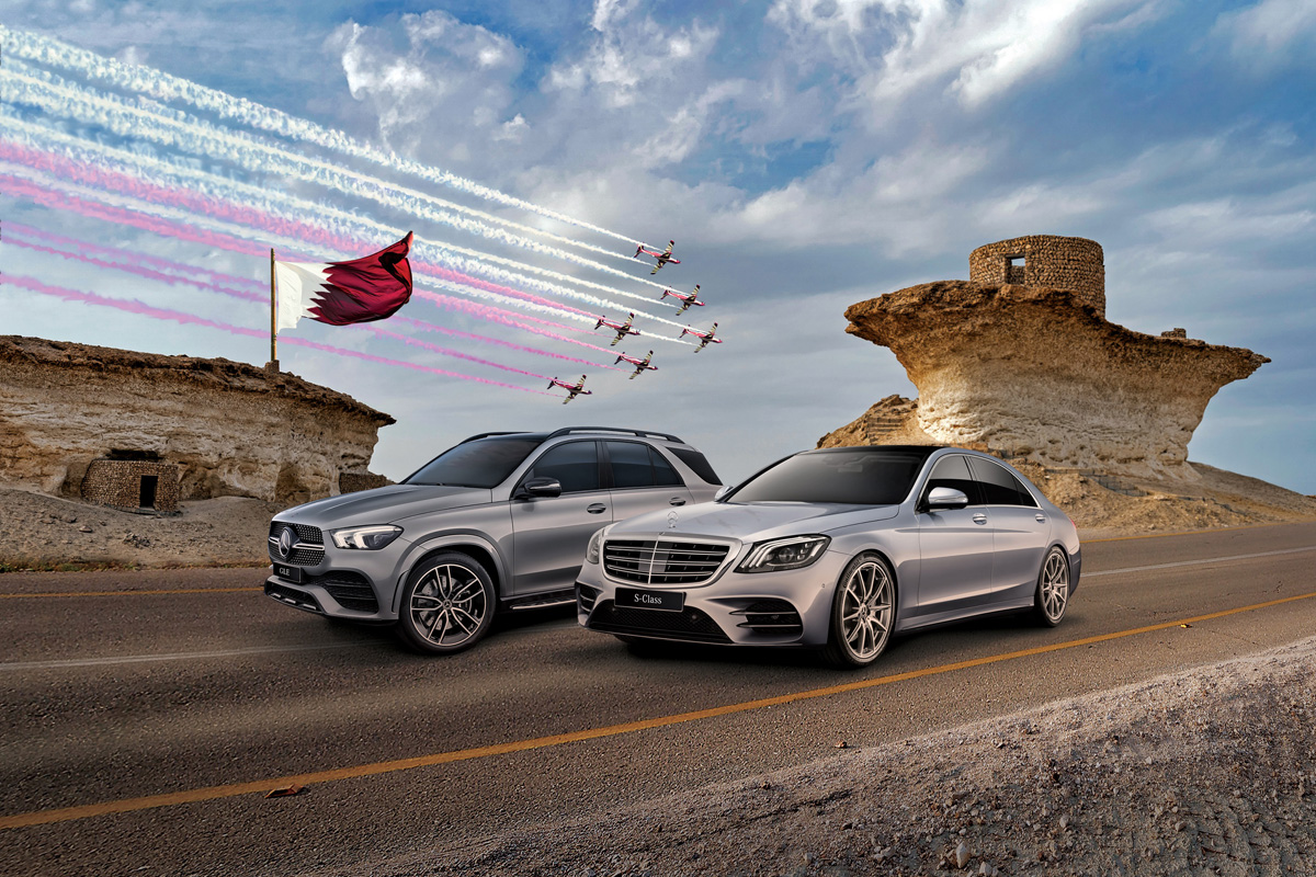 Nasser Bin Khaled Automobiles presents Special Offer on Mercedes-Benz S-Class and GLE SUV celebrating Qatar National Day