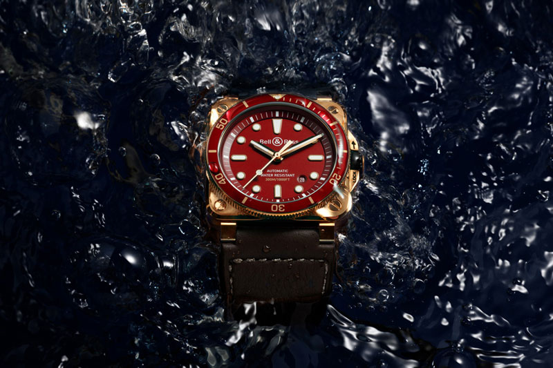 BR 03-92 Diver red bronze
