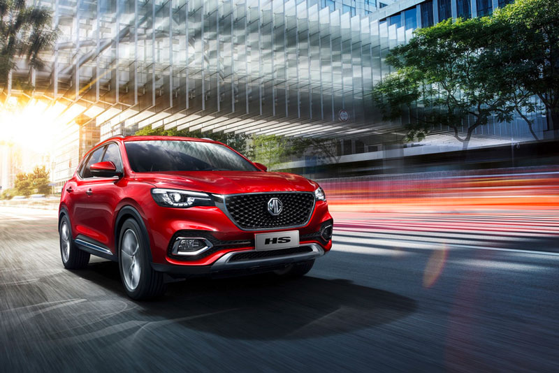The Sportiest SUV in Qatar is here, the MG HS.