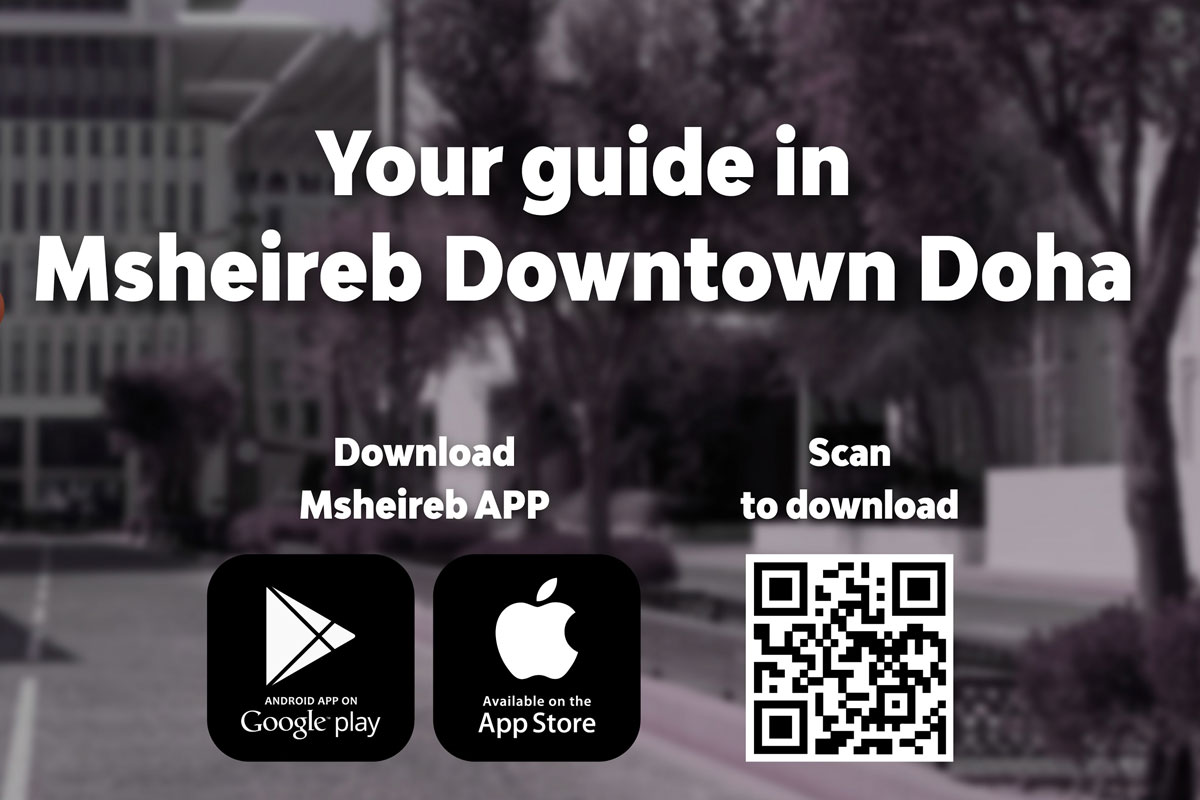 Msheireb Downtown Doha Supplements its Visitors Experience with a City Smartphone App