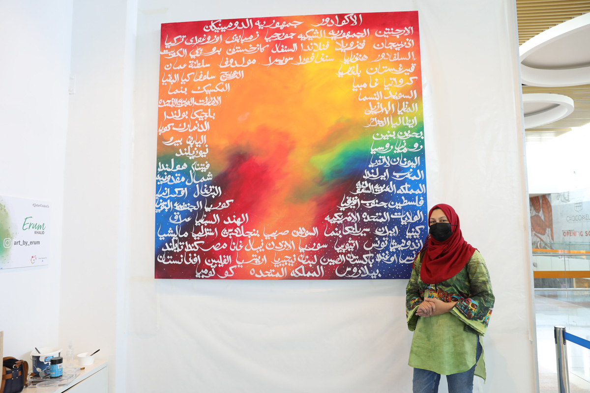 Festival City Sheds Light on Local Talents with an Exclusive In-Mall Live Art Exhibition
