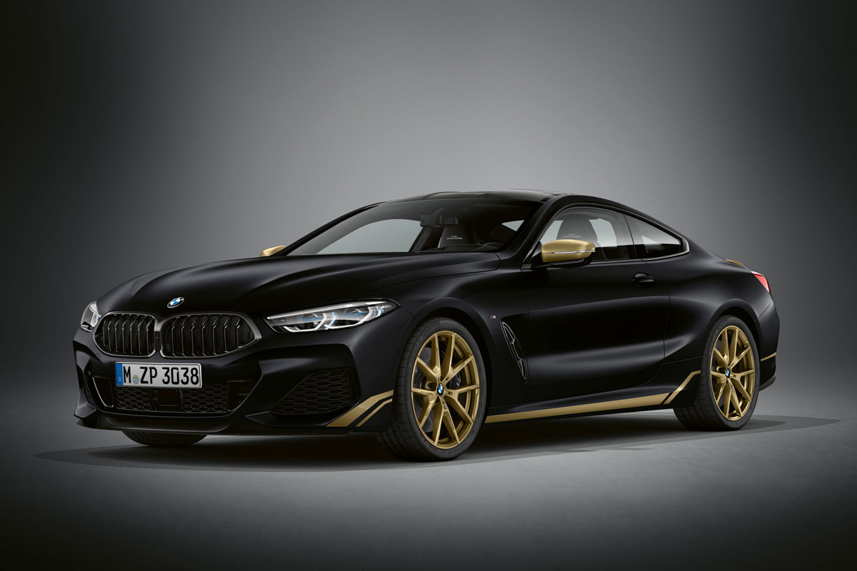 Dynamic extravagance: BMW 8 Series Golden Thunder Edition