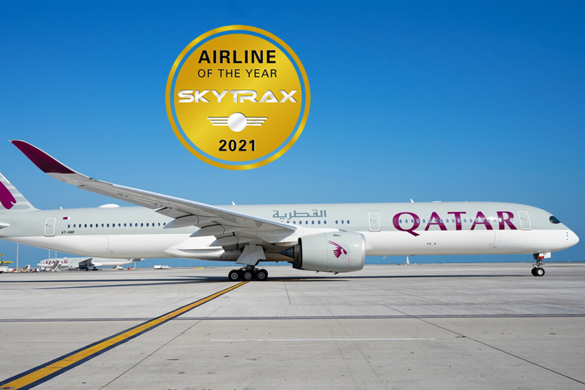 Qatar Airways voted World’s Best Airline for the sixth time at the 2021 World Airline Awards