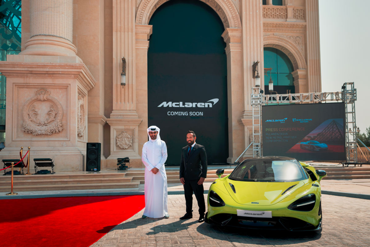 McLaren Automotive confirms the appointment of Exclusive Motors as new retail partner in Qatar