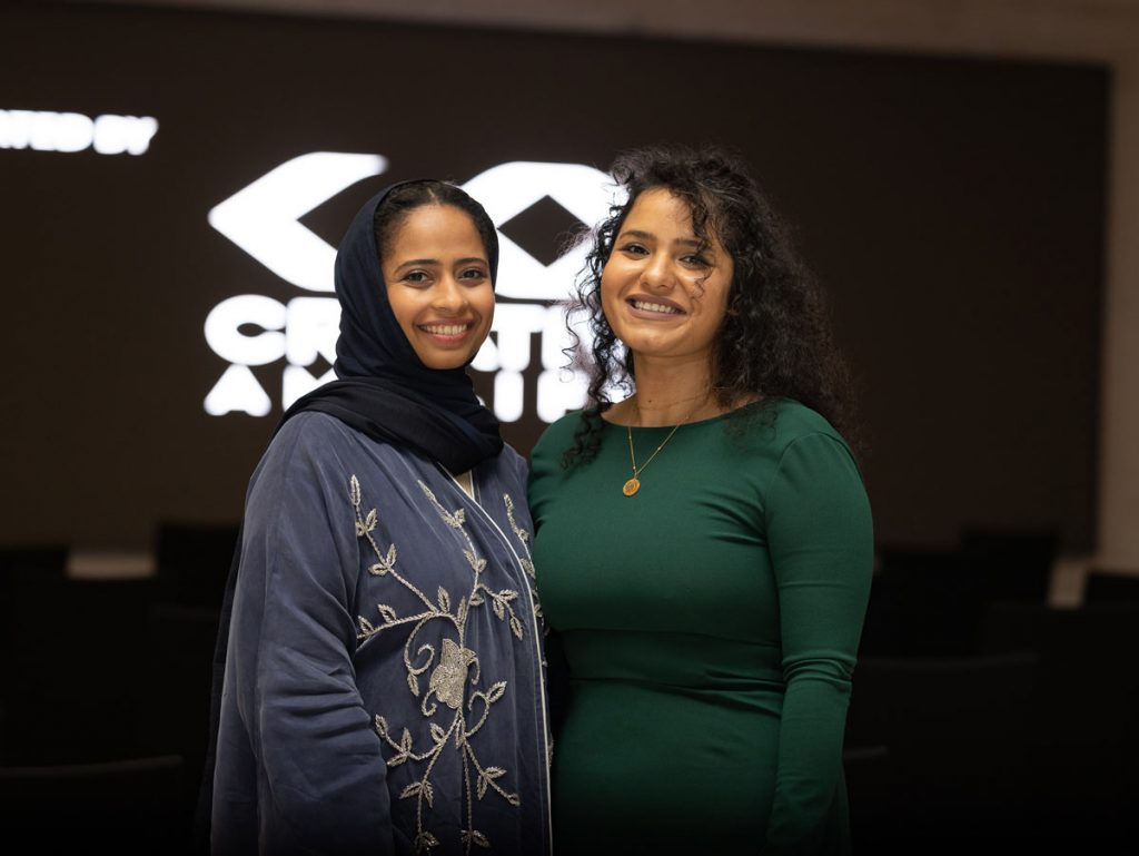 Director Shaima Al Tamimi and Producer Mayar Hamdan