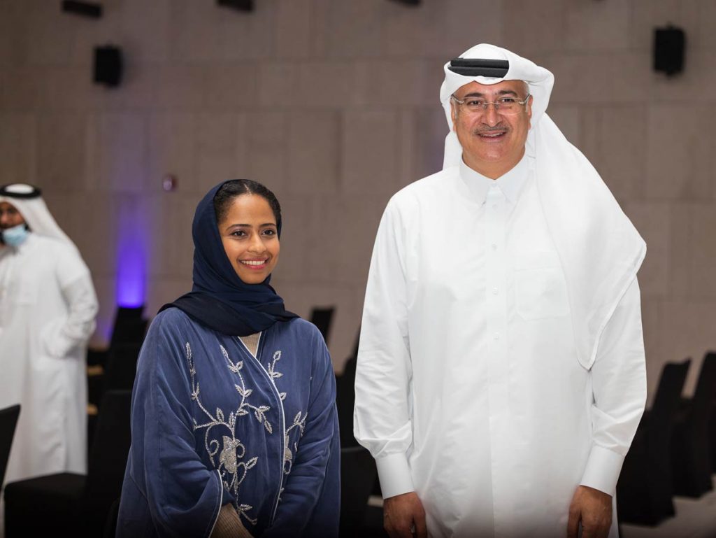 Shaima Al Tamimi and Mr