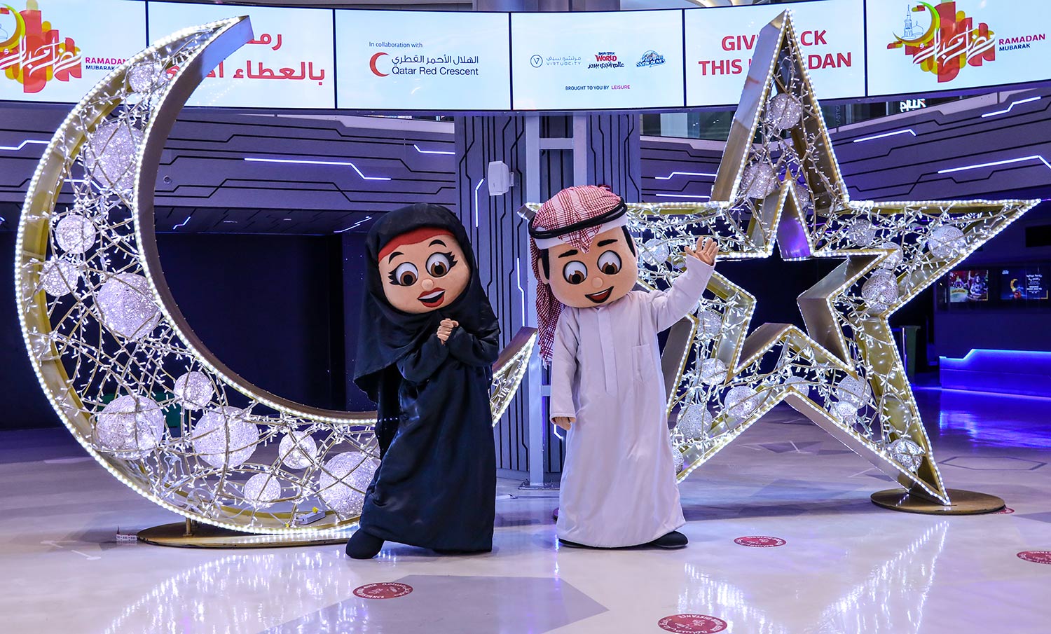 Leisure Parks’, ANGRY BIRDS WORLD™, SNOW DUNES™ and VIRTUOCITY™ in partnership with Qatar Red Crescent Society spreads the spirit of solidarity during The Holy Month of Ramadan