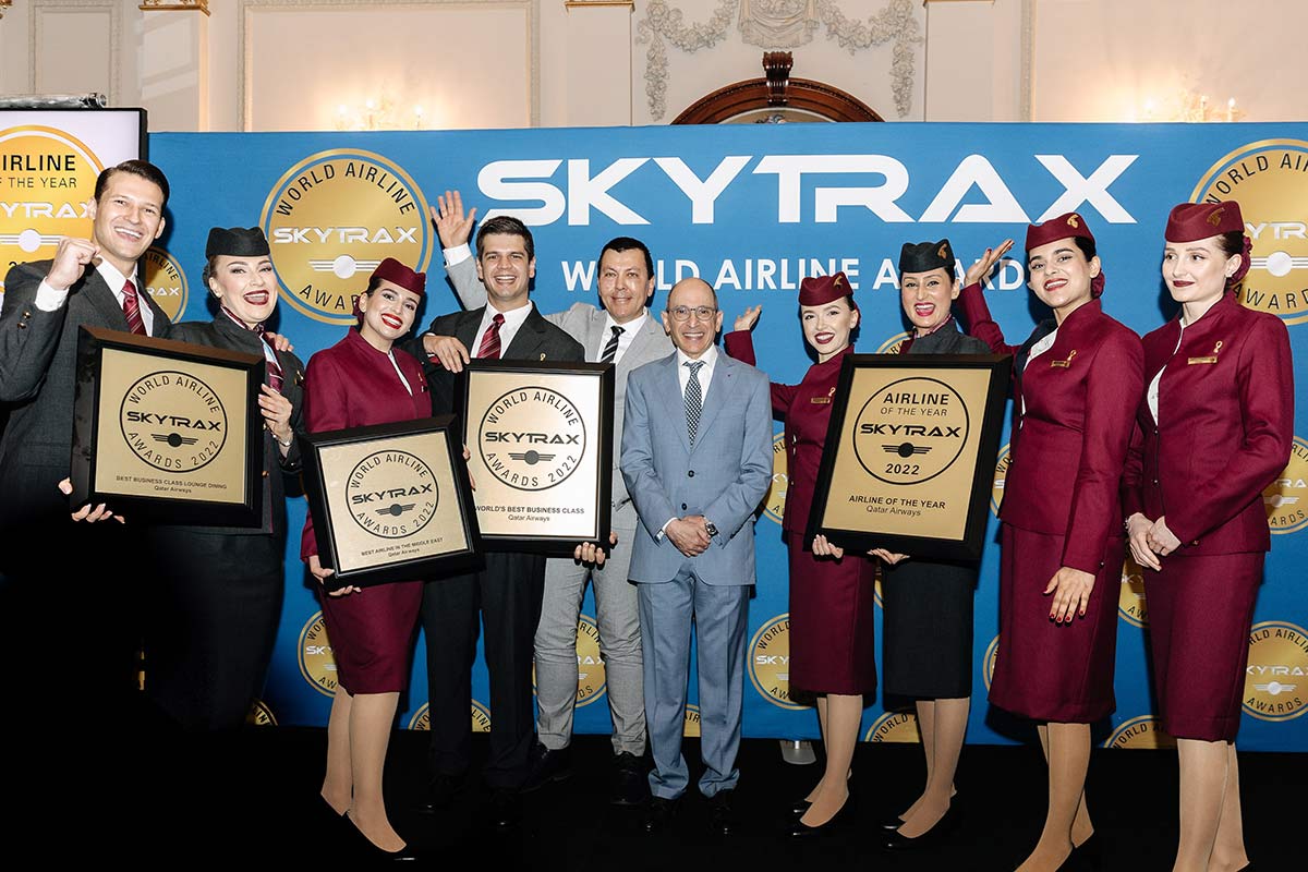 Qatar Airways Wins the “Airline of the Year”