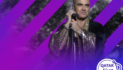 Ultimate Pop Star Robbie Williams Sets A Stellar Performance At The World Stage In Doha On December 8