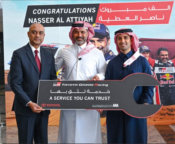 AAB Honours Al Attiyah for Winning Dakar Rally