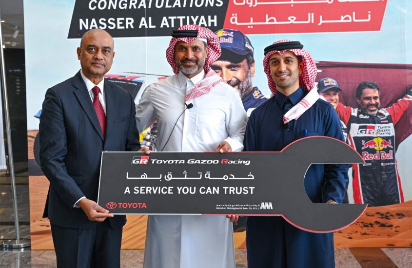 AAB Honours Al Attiyah for Winning Dakar Rally for Fifth Time