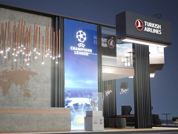 Turkish Airlines UEFA Champions League vibe
