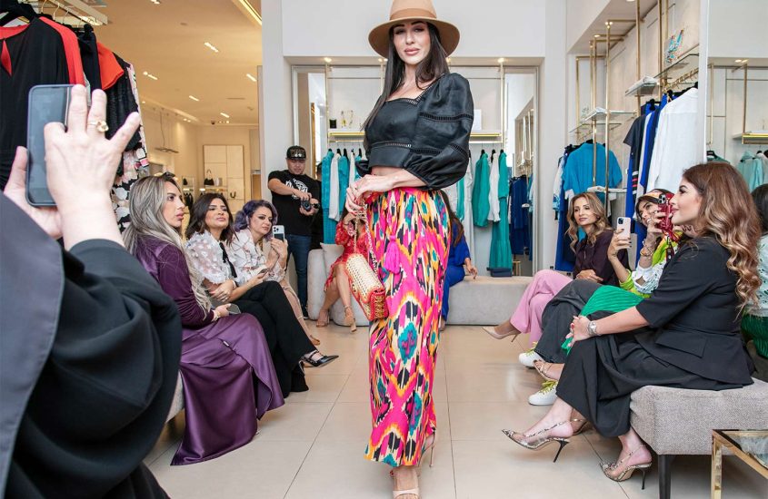 Fashion Consulting Event at Luisa Spagnoli Boutique Showcases Reina Abou Chakra’s Expertise in Styling and Colour Analysis