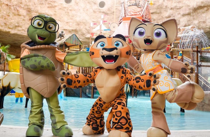 Desert Falls Water & Adventure Unveils Their Captivating Mascots Encouraging Youngsters to Embrace Adventure and Fun
