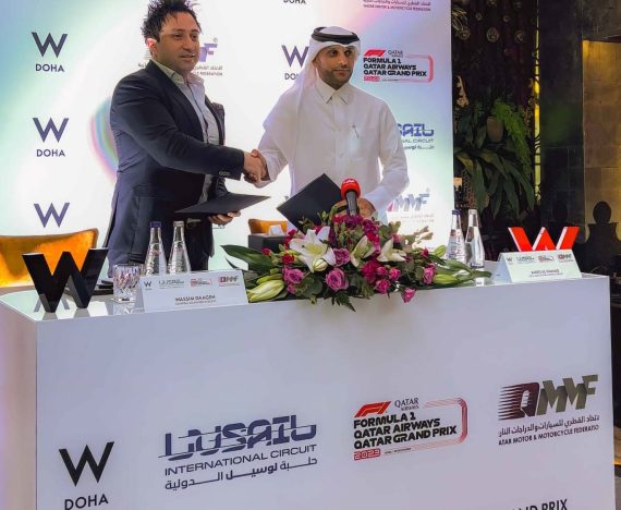 W Doha Hotel & Residences Partnership Announced for F1
