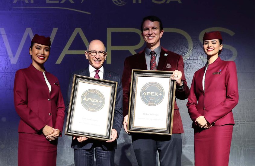 AIRLINE CEO RECEIVES PRESTIGIOUS AWARD