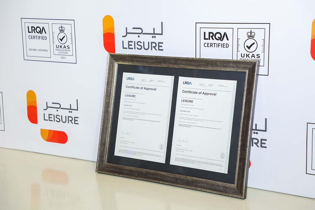 LEISURE Sets New Milestones with Two ISO Certifications